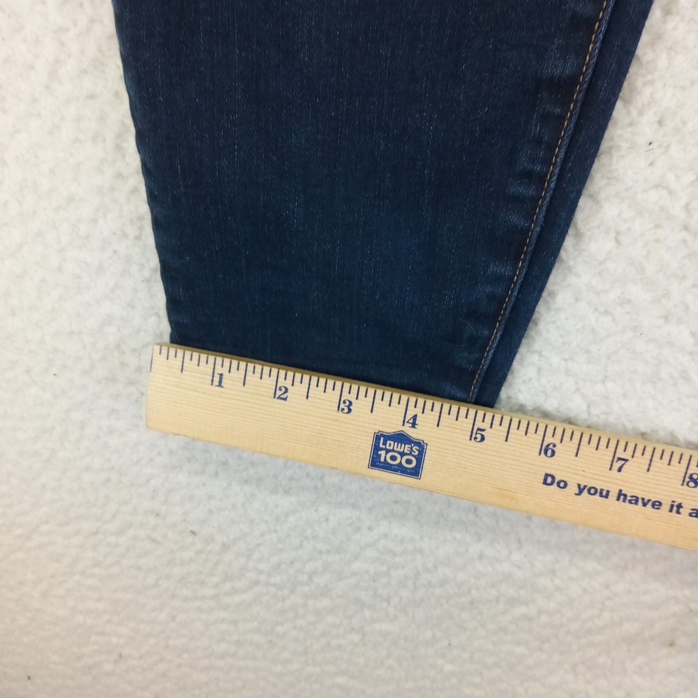 J.Crew Toothpick Skinny Jeans Dark Indigo Stretch Denim Size 32/30 E0823 Mens - Picture 9 of 10